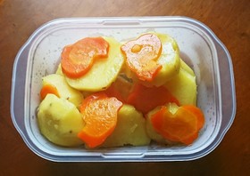 人参とさつまいもの甘煮