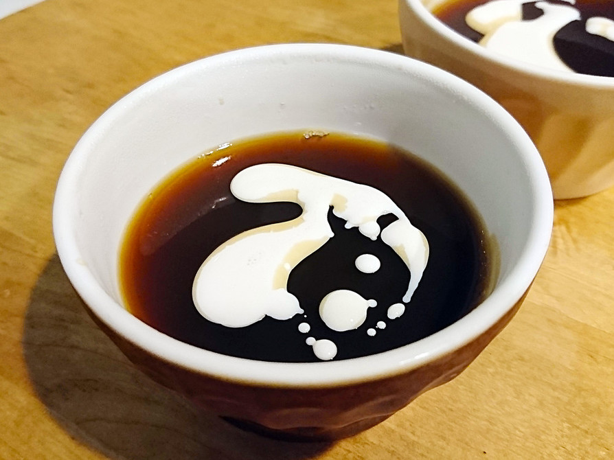 【糖質制限】コーヒーゼリーの画像