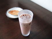 コーヒーゼリー in ココアの写真