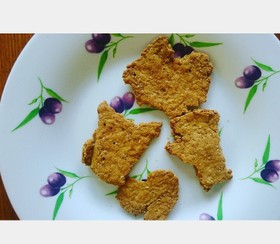 甘くない塩味クッキー(動物性原料不使用)