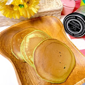 青汁スティックで絶品パンケーキ!