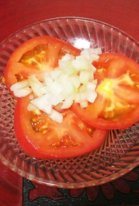 簡単♪美味しい☆トマトと玉ねぎのサラダ