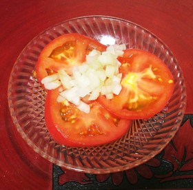 簡単♪美味しい☆トマトと玉ねぎのサラダ