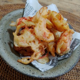 カニカマ揚げ♪
