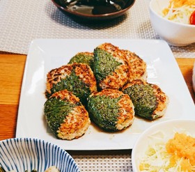 レンコン入り★鶏と豆腐のつみれバーグ