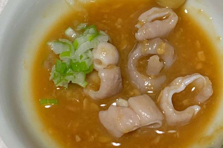 基本 魚の胃袋の酢味噌和え レシピ 作り方 By ファットマン小川 クックパッド 簡単おいしいみんなのレシピが364万品