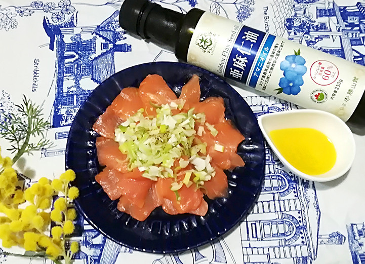 亜麻仁とサーモンのハニーグレーズ レシピ