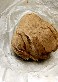 ポリ袋でココア蒸しパン