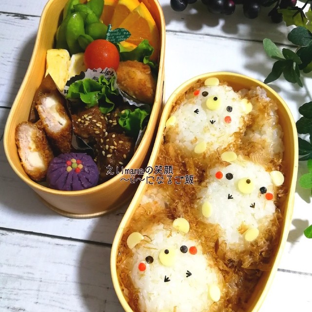 簡単 ハリネズミのおにぎり キャラ弁 レシピ 作り方 By えいmama クックパッド 簡単おいしいみんなのレシピが355万品