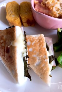お弁当に✨簡単 はんぺんハムチーズ焼き