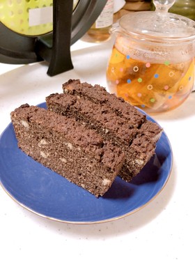 【糖質制限】おからのココアパウンドケーキ