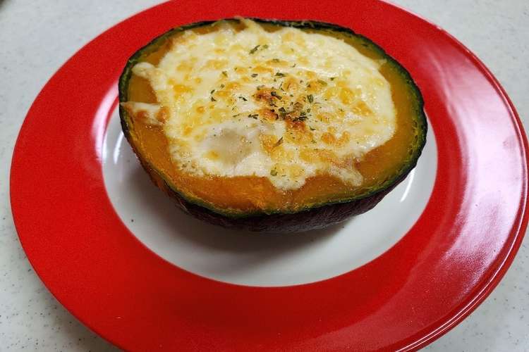 調味料要らず ミニカボチャのチーズ焼き レシピ 作り方 By ウサ クックパッド 簡単おいしいみんなのレシピが352万品