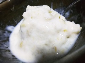 ココナッツ塩バナナアイス