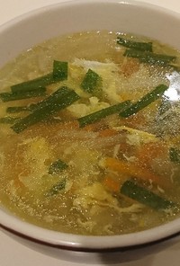 簡単中華たまごスープ