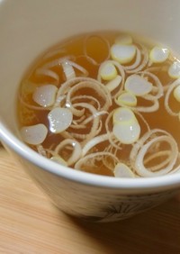 想い出のばーちゃんの生姜湯はスープ風