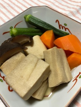 高野豆腐の含め煮
