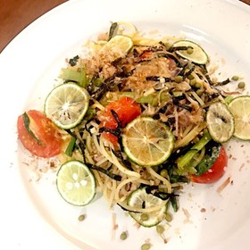 簡単!だしの素とツナ缶で和風パスタ