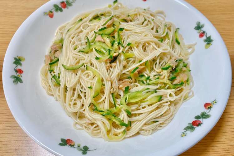 きゅうりとツナのそうめんチャンプル レシピ 作り方 By ゆみ クックパッド 簡単おいしいみんなのレシピが359万品