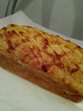 HMで朝食パウンドケーキ