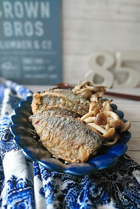 カリカリ!揚げない鯵の竜田揚げ