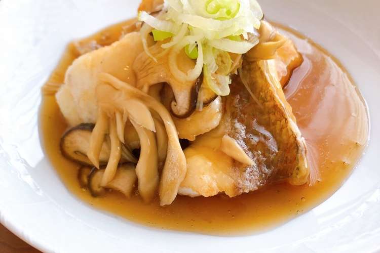 ほっとする和風 鯛のきのこあんかけ レシピ 作り方 By Kmeal クックパッド