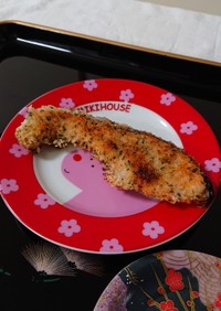 鮭海苔パン粉焼き