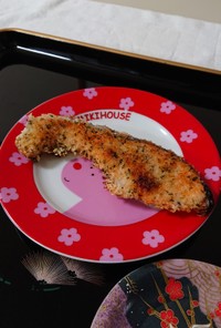 鮭海苔パン粉焼き