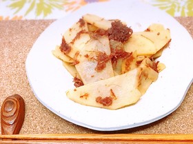 簡単もう一品!じゃがいも コンビーフ炒め