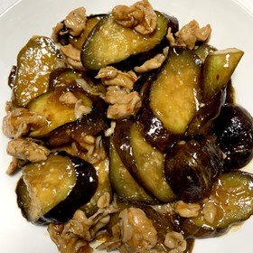 茄子と豚肉のスタミナ炒め