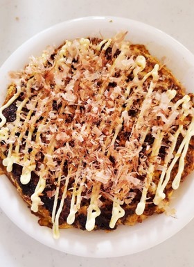 糖質制限!粉もの無しでお好み焼き風