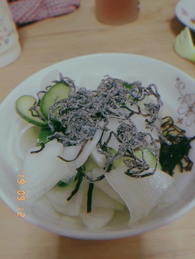 白だしで簡単!野菜の漬物