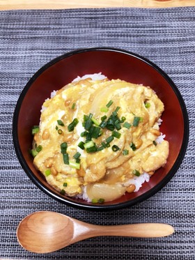 簡単 お手軽 納豆丼