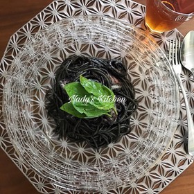 ★ なんて簡単! 超絶美味イカスミパスタ