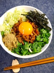 簡単!台湾まぜそば☆だんどり亭風の写真