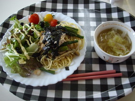 ウマウマ♡和風パスタツナソースがけ