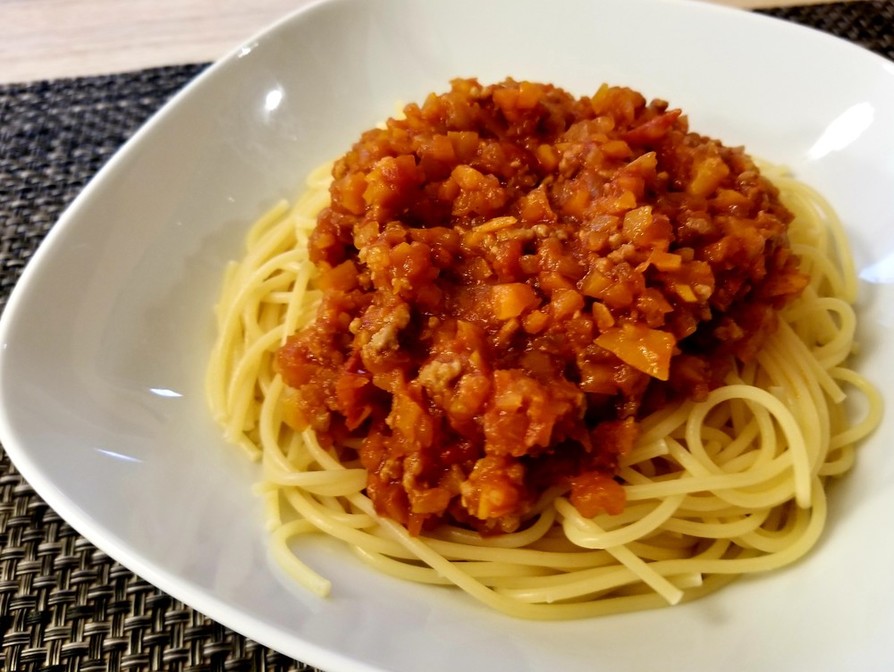 簡単で美味しい！ボロネーゼスパゲッティの画像