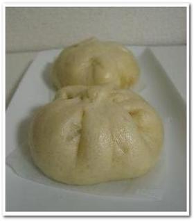 餃子のあまりで♪ふっかふか肉まん~☆