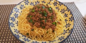 子供も大好き!ひき肉とニラの簡単まぜそば