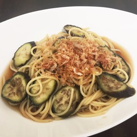 なすの和風パスタ