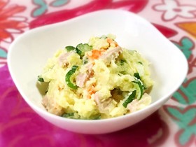お肉屋さん風*甘めのポテトサラダ