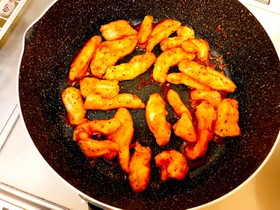 子供でも食べられる辛味チキン