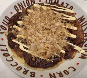 糖質制限☆おからパウダーお好み焼き