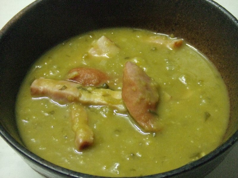 オランダ伝統料理　『豆スープ』の画像