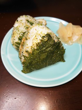 ちくわの磯辺揚げ風悪魔のおにぎり