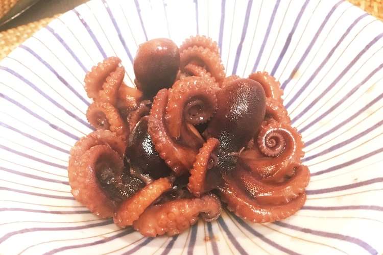 イイダコの煮付け レシピ 作り方 By カモミール クックパッド