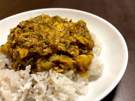 サバの水煮缶で簡単☆ドライカレー