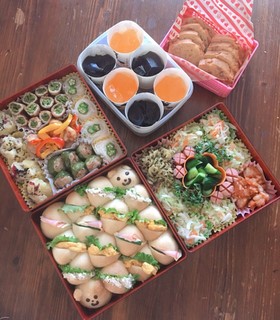 2019年秋の運動会お弁当!手抜き技で…