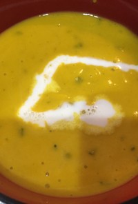 【豆乳で作る】かぼちゃのスープ
