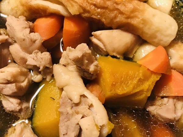 鶏もも肉と竹輪のほろっとあまから煮