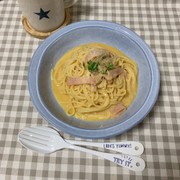 味噌カルボナーラの写真
